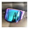 Helmet Visor Compatible with KYT/NFR/NX/TTC Helmet Shield Windshield Sunscreen Electroplated Lens High Strength(Black) view 4