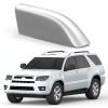 Car Roof Rack End Caps Fit For Toyota 4Runner 4WD N210 2003 2004 2005 2006 2007 2008 2009 Roof Rack Accessories Roof Rail End Cover Roof Luggage Rail Rack Protection Cover Shell Trim 1 Pc Silver view 1