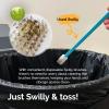 Evaclean Swilly Original Disposable Crevice Brushes - 100 Pack - Versatile Cleaning Tool for Tight Spaces, Window Tracks, Keyboards, Car Vents, and Household Use (Red) view 3