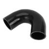 X AUTOHAUX 1 Pcs 51mm/2.01" ID 90mm/3.54" Length 135 Degrees Black Car Silicone Hose Coolant Hose Universal view 1