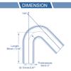 X AUTOHAUX 1 Pcs 51mm/2.01" ID 90mm/3.54" Length 135 Degrees Black Car Silicone Hose Coolant Hose Universal view 3