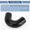 X AUTOHAUX 1 Pcs 51mm/2.01" ID 90mm/3.54" Length 135 Degrees Black Car Silicone Hose Coolant Hose Universal view 4