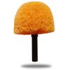 Tonmp Orange Twist-On Cobweb Duster Head Brush, Fits Standard 3/4 inch Threaded Poles, Attachment Brush, Spider Web Duster Brush for Outdoor & Indoor Cleaning - 1 Pack view 1