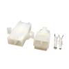 DLAHPJPT Automotive Electrical connectors 1 Set 2/3/4/6/9/12 Pin Spaced Line to Line Air Docking Large Current Bar Connector Pl*/UG 3191 L6.2-3P L6.2-2P L6.2-4P/L6.2-6P/L6.2-9P/L6.2-12P(3 Pin,1 Set) view 2