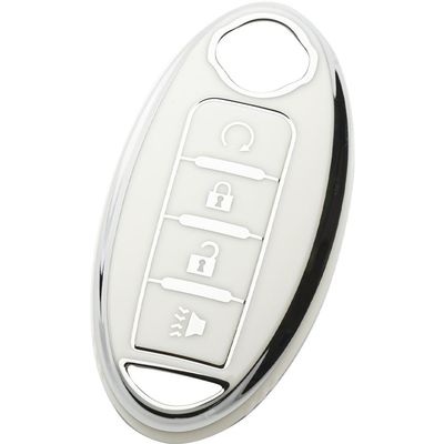 WTSHOPME Key Fob Cover Fit for Nissan Altima Rogue Sentra Pathfinder Frontier Maxima Titan Armada Versa Smart Key