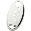 WTSHOPME Key Fob Cover Fit for Nissan Altima Rogue Sentra Pathfinder Frontier Maxima Titan Armada Versa Smart Key view 1