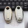 WTSHOPME Key Fob Cover Fit for Nissan Altima Rogue Sentra Pathfinder Frontier Maxima Titan Armada Versa Smart Key view 3