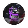 His Fight is Our Fight Alzheimers Tire Cover Waterproof Wheel Cover for SUV Truck Trailer Camper Rv 16 in view 2