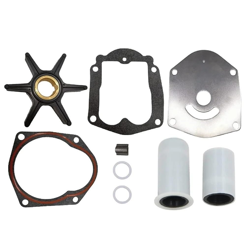 FyJcBdd 821354A2 Water Pump Impeller Service Kit for Mer-cu-ry Marine 4-Stroke 25HP 30HP 40HP 45HP 50HP Outboard 47-821354A1 47-821354A2 Parts