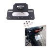 AHJFYETUS Motorcycle License Plate Holder Frame Rear Tail Tidy Fender Eliminator Kit Fit Compatible with Kawasaki Versys 650 2015-2021 2022 2023 view 2