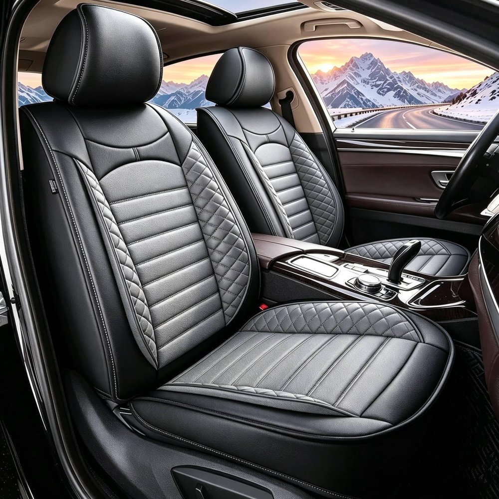 For Subaru Impreza Seat Covers 2012-2027 Full Set Faux Leather