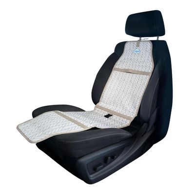 Cool Carats Car Seat Cooling Pad for Adult COOLTECH Car Seat Cooler for Hot Weather Innovative Cooling Pad Offers Quick Relief and Comfort, Your Summer Essential for Travel (Brass Monkey)