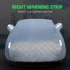 MotorCart Basics Anti-Hail Car Cover Compatible with BMW M5 F90 Competition 2018-2020,Professional Thickened Custom Car Cover with Reflective Strips view 2