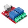 2 Channel USB Control Switch Relay Module with PCB, Support XP 32-bit, Small Size and Lightweight, Relay Module, Easy and Convenient to use view 1