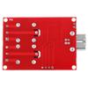 2 Channel USB Control Switch Relay Module with PCB, Support XP 32-bit, Small Size and Lightweight, Relay Module, Easy and Convenient to use view 2