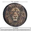 Cartoon Lion Spare Tire Covers Waterproof Dust Proof Tire Protectors Universal Wheel Protectors for Trailer SUV Truck Camper Travel Accessories Diameter 30inch view 2