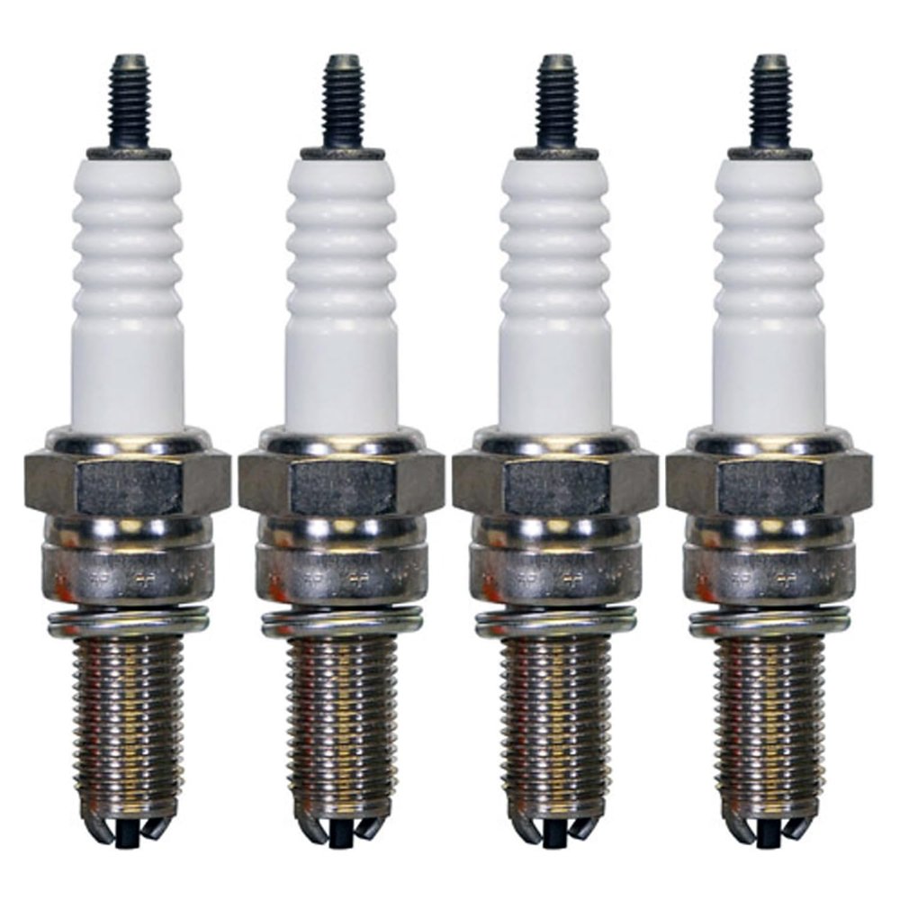 Set of 4 Conventional Spark Plugs For Kawasaki JT1500 STX
