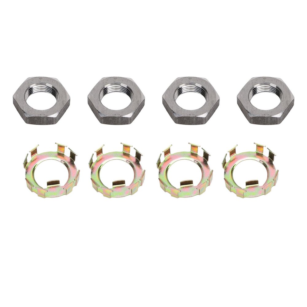 CFTGIW Trailer Wheel Spindle Nut Retainer Metal Easy Installation Sturdy Wheel Axle Nut Retainer Set Replacement for 2K to 7K 8K Axle
