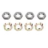 CFTGIW Trailer Wheel Spindle Nut Retainer Metal Easy Installation Sturdy Wheel Axle Nut Retainer Set Replacement for 2K to 7K 8K Axle view 1