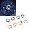 CFTGIW Trailer Wheel Spindle Nut Retainer Metal Easy Installation Sturdy Wheel Axle Nut Retainer Set Replacement for 2K to 7K 8K Axle view 4