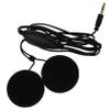 Mobestech 5pcs Ergonomic Motorcycle Helmet Headphones Windproof Audio System for Cyclists view 4