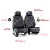 ShearComfort Kryptek Waterproof Camo Seat Covers for 2008 Toyota Tundra view 2