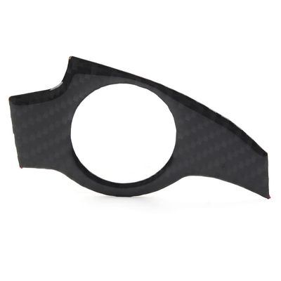 Bacar LHD Start Button Frame Panel, Carbon Fiber Power Switch Button Cover Trim for Chevrolet Equinox 2018 2019 2020 2021