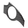 Bacar LHD Start Button Frame Panel, Carbon Fiber Power Switch Button Cover Trim for Chevrolet Equinox 2018 2019 2020 2021 view 4