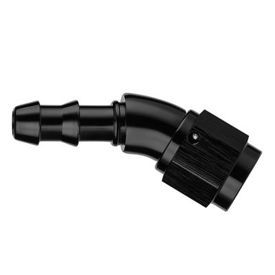 EVIL ENERGY 4AN 30 Degree Push Lock Fitting One Piece Full Flow Hose End