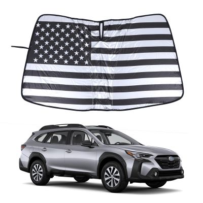 Windshield Sunshade for Subaru Outback 2020-2024, Front Window Sun Shade, Foldable Reflective Sun Visor, Screen Shield Cover UV Blocker Protector HeatShield Keeps Your Vehicle Cool (Grey)