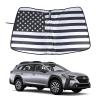 Windshield Sunshade for Subaru Outback 2020-2024, Front Window Sun Shade, Foldable Reflective Sun Visor, Screen Shield Cover UV Blocker Protector HeatShield Keeps Your Vehicle Cool (Grey) view 1