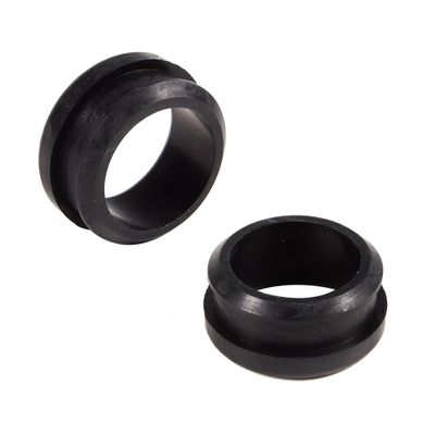Autycle Rubber PCV Breather Grommets O.D. 1 1/4" I.D. 1" for Steel Valve Covers SBC BBC SBF BBF 350, 2pcs
