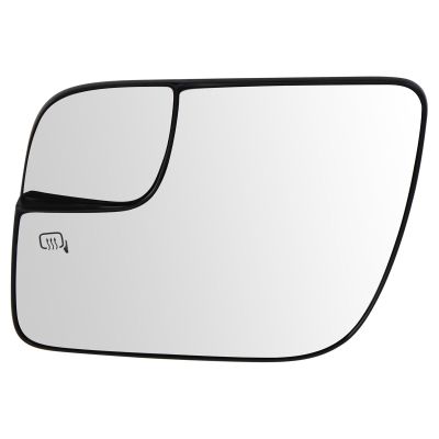 TRQ Driver Side Mirror Glass Heated Snap On