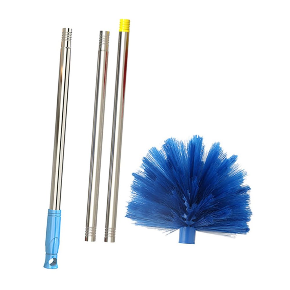 GLSTOY Long Duster Extension Pole Brush Ceiling Dust Remover for Cobwebs Wall Cleaning Tool