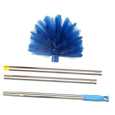 WESIEVYA Ceiling Fan Duster Extension Pole Long Sweep Dust Duster for Cobweb Wall Outdoor Web Removal Multipurpose Cleaner