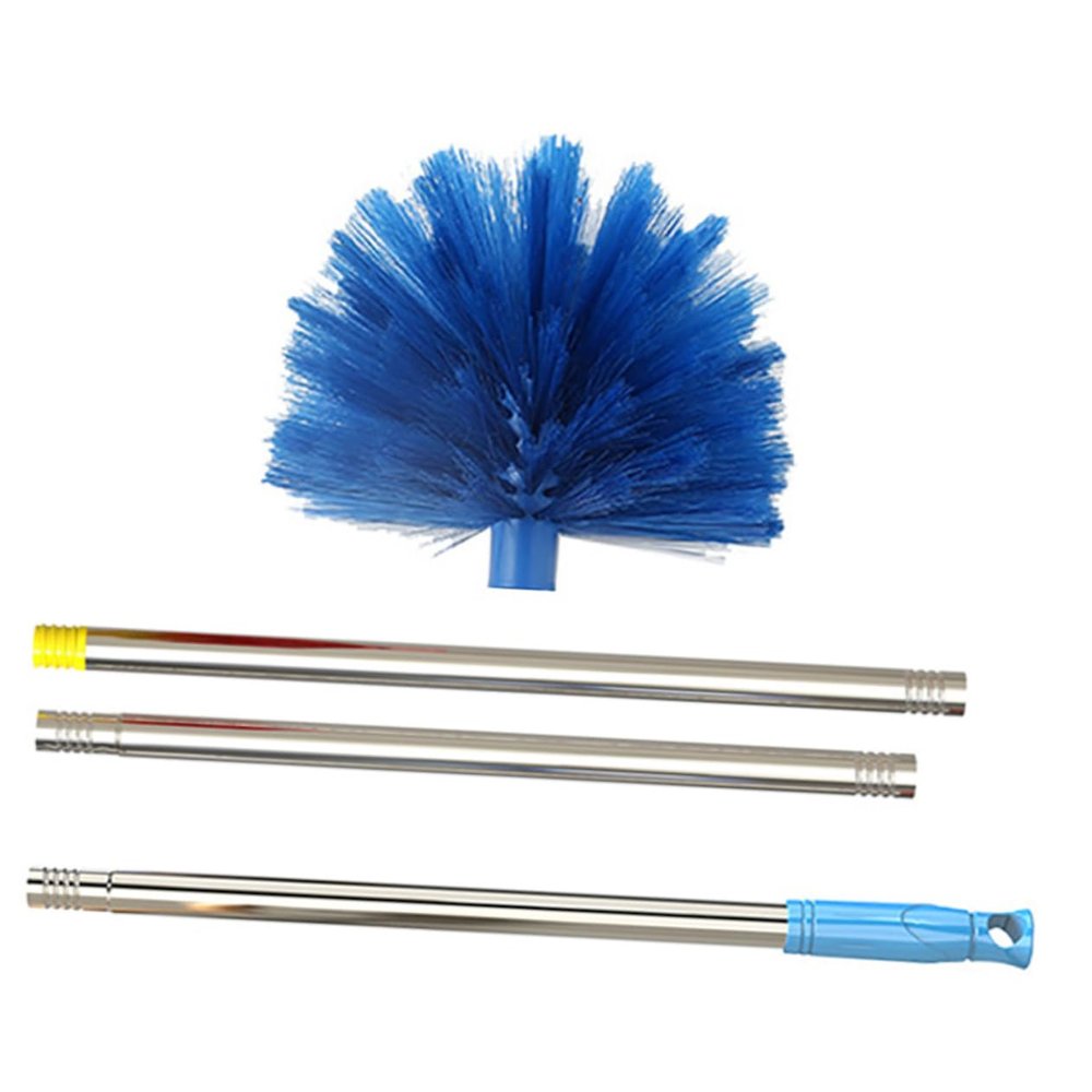 WESIEVYA Ceiling Fan Duster Extension Pole Long Sweep Dust Duster for Cobweb Wall Outdoor Web Removal Multipurpose Cleaner