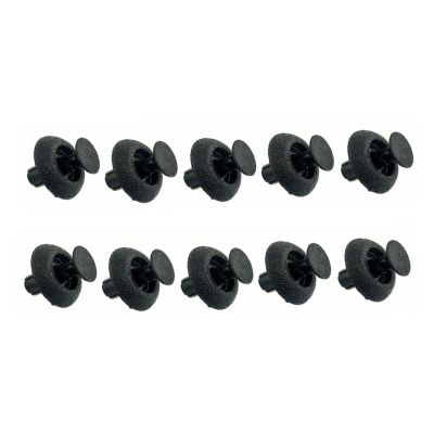 BHUPWZE 10pcs Car Engine Cover Clip Radiator Support Clip Compatible LS460 LS460L RX350 RX450H Engine Cover Clip Car Rivets Screw