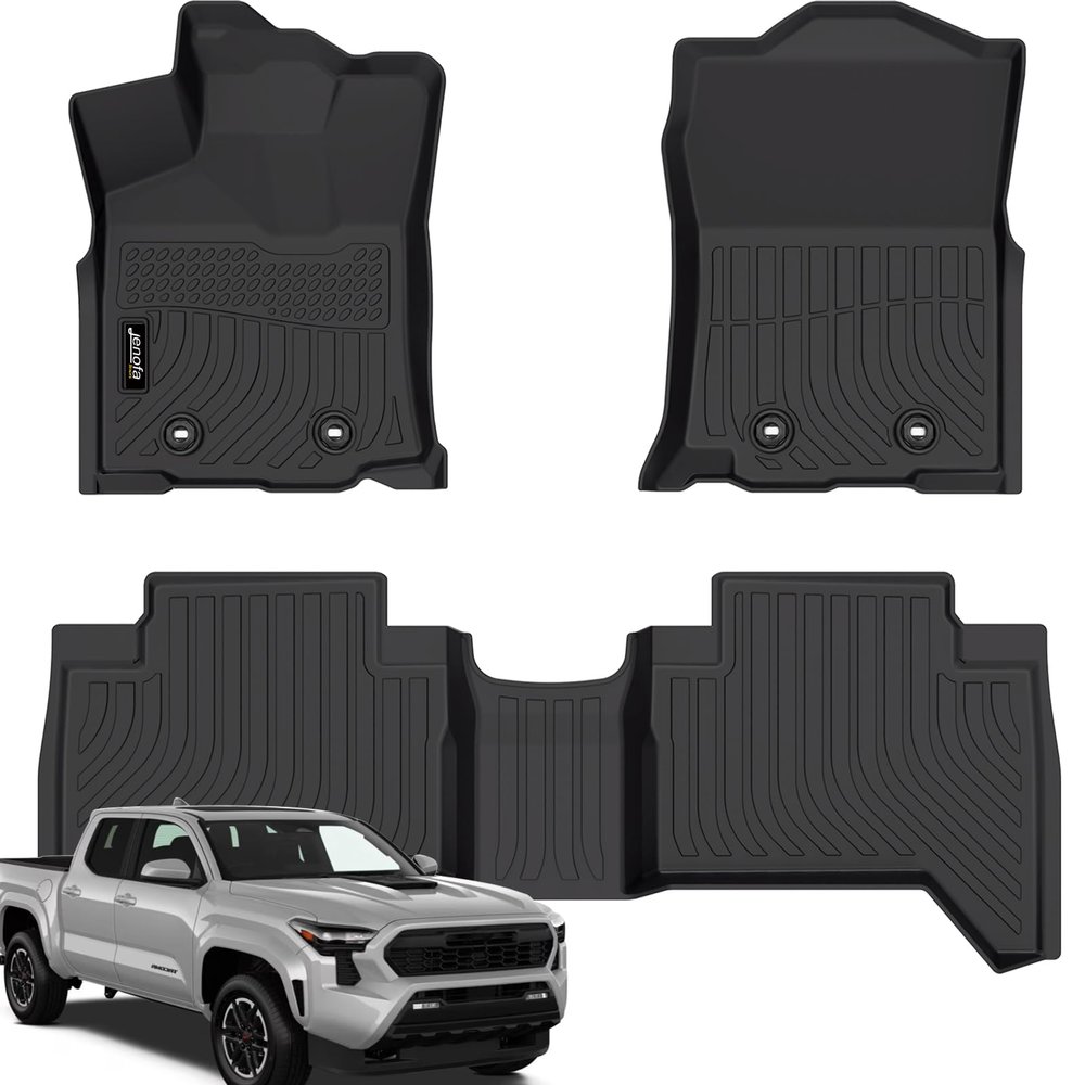 Floor Mats for 2018-2023 Tacoma Double Cab Pickup Floor Liner No Hybrid