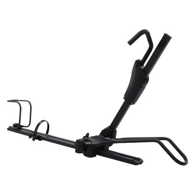 Bike Rack,Car Rooftop Mount Upright Bike Rack,Double Anti-Theft Locks Design Roof Mount Bike Rack for Placing Different Sizes and Types of Bikes,29-38in Adjustable Height