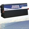 Dfdieratve 3500W 4000W 5000W Pure Sine Wave Inverter, 12V-72V DC to 110V/120V AC Car Power Converter with 2 AC Outlets LCD Display,Car Power Inverter for Car, Truck, Home, Vehicles, Laptop,5000W-12V view 1