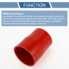 X AUTOHAUX Straight Coupler Silicone Hose 2.76"-2.99" ID 3.94" Length 0 Degree Universal Car Silicone Hose Coolant Hose 4-Ply 5mm Thickness Air Intake/Turbo/Intercooler Piping Tube Red 1 Pcs view 4