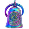 AilRabbit Motorcycle Celtic Bell - Motorcycle Key Chain The Evil Road Spirits of The Road Will be trapped in The Bell (rainbow) view 1