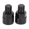 Startbuymore 1/2 to 9/16inch,Bicycle Pedal Extenders Adaptors,Bike Pedal Adapter Fits for 9/16 inch Pedals & 1/2 inch Cranks Convert Bicycle Parts Black view 1