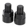Startbuymore 1/2 to 9/16inch,Bicycle Pedal Extenders Adaptors,Bike Pedal Adapter Fits for 9/16 inch Pedals & 1/2 inch Cranks Convert Bicycle Parts Black view 2