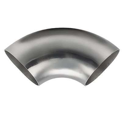Cotonlake OD 1.5 Inch 90 Degree SS304 Stainless Steel Bend Tube Exhaust Elbow Pipe for Car Modified Exhaust System 1.5" Piping Silver ToneStair Handrail (1pcs)