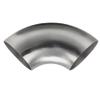 Cotonlake OD 1.5 Inch 90 Degree SS304 Stainless Steel Bend Tube Exhaust Elbow Pipe for Car Modified Exhaust System 1.5" Piping Silver ToneStair Handrail (1pcs) view 1