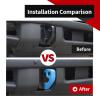 Voodonala for Ford Bronco 2021-2024 Front Tow Hook Cover Car Tow Hooks Protector Compatible with Bronco 2021-2024(for OEM Modular Bumper,Light Blue,2pcs,ABS) view 2
