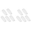 Estink Door Catch Holder, Pack of 10 White ABS Door Catch Holder Latch RV Baggage Door Catches Storage Latch Hook Holders Clips Replacement for RV Motorhome Traile Travel Baggage view 1