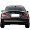2013-2019 Compatible For Mercedes Benz CLA Class C117 CLA200 CLA260 CLA45 AMG Rear Wing Spoiler Splitter Car Tail Wing ABS Gloss Black(Gloss Black) view 3