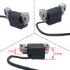 REMEDART 595304 Ignition coil Replaces for B&S 592841 594626 795315 799650 Fits for 21R607 21R707 21R777 215702 215802 215907 for Cub Cadet for MTD G1236 CC760ES CC760 with Spark Plug view 4